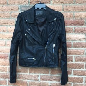 BlankNYC faux leather moto jacket
